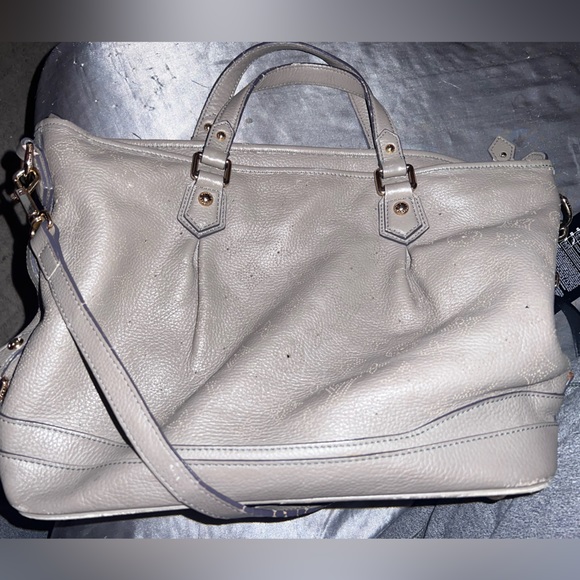 Authentic Louis Vuitton Taupe Mahina Stellar Leather Bag- used - Picture 3 of 8